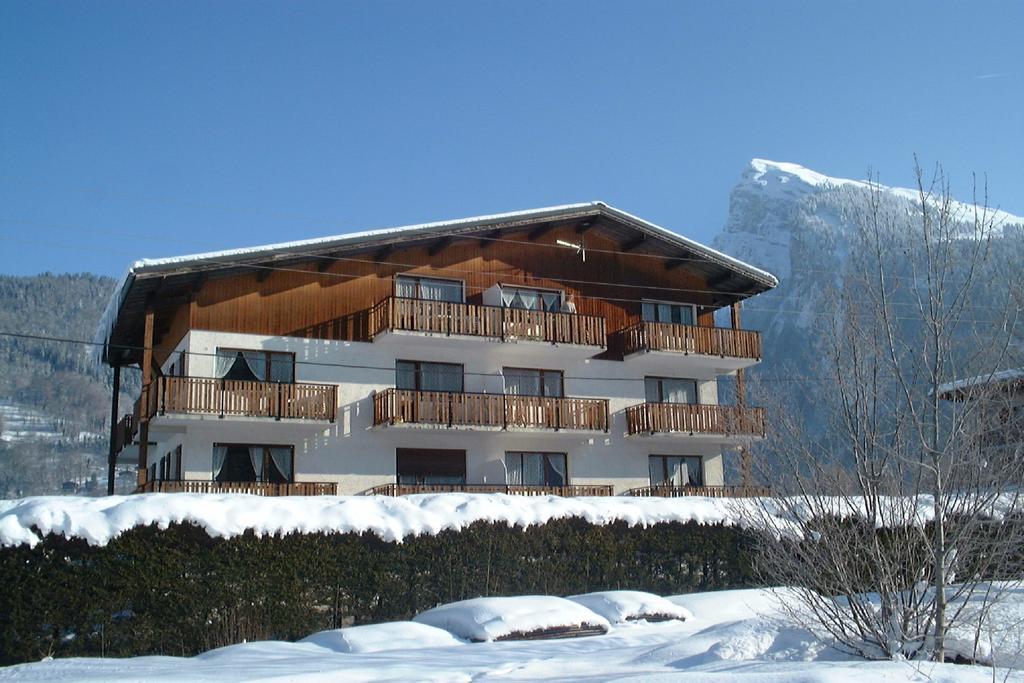 Giffre Et Clesson Aparthotel Samoëns Exteriör bild