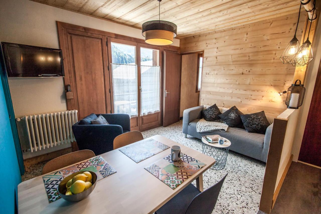 Giffre Et Clesson Aparthotel Samoëns Exteriör bild