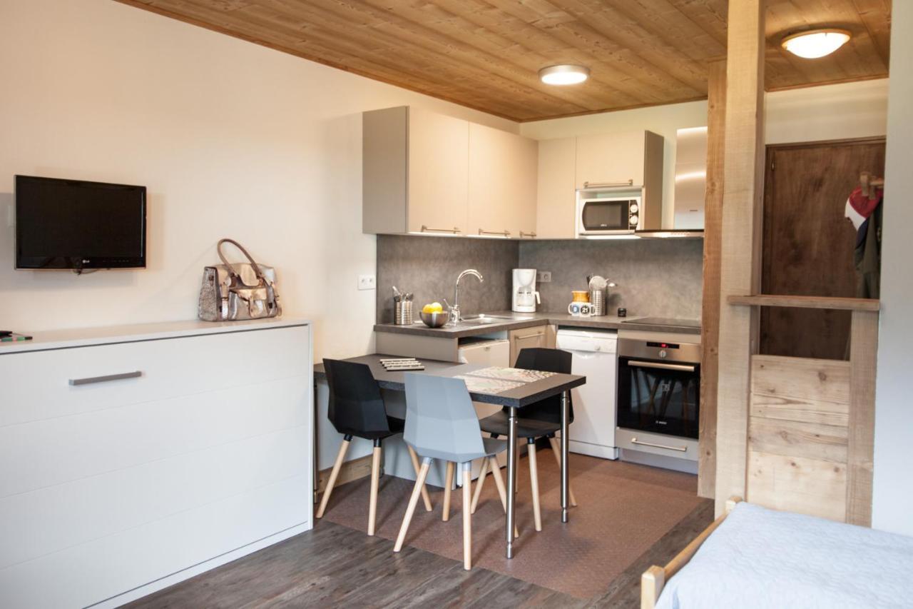Giffre Et Clesson Aparthotel Samoëns Exteriör bild