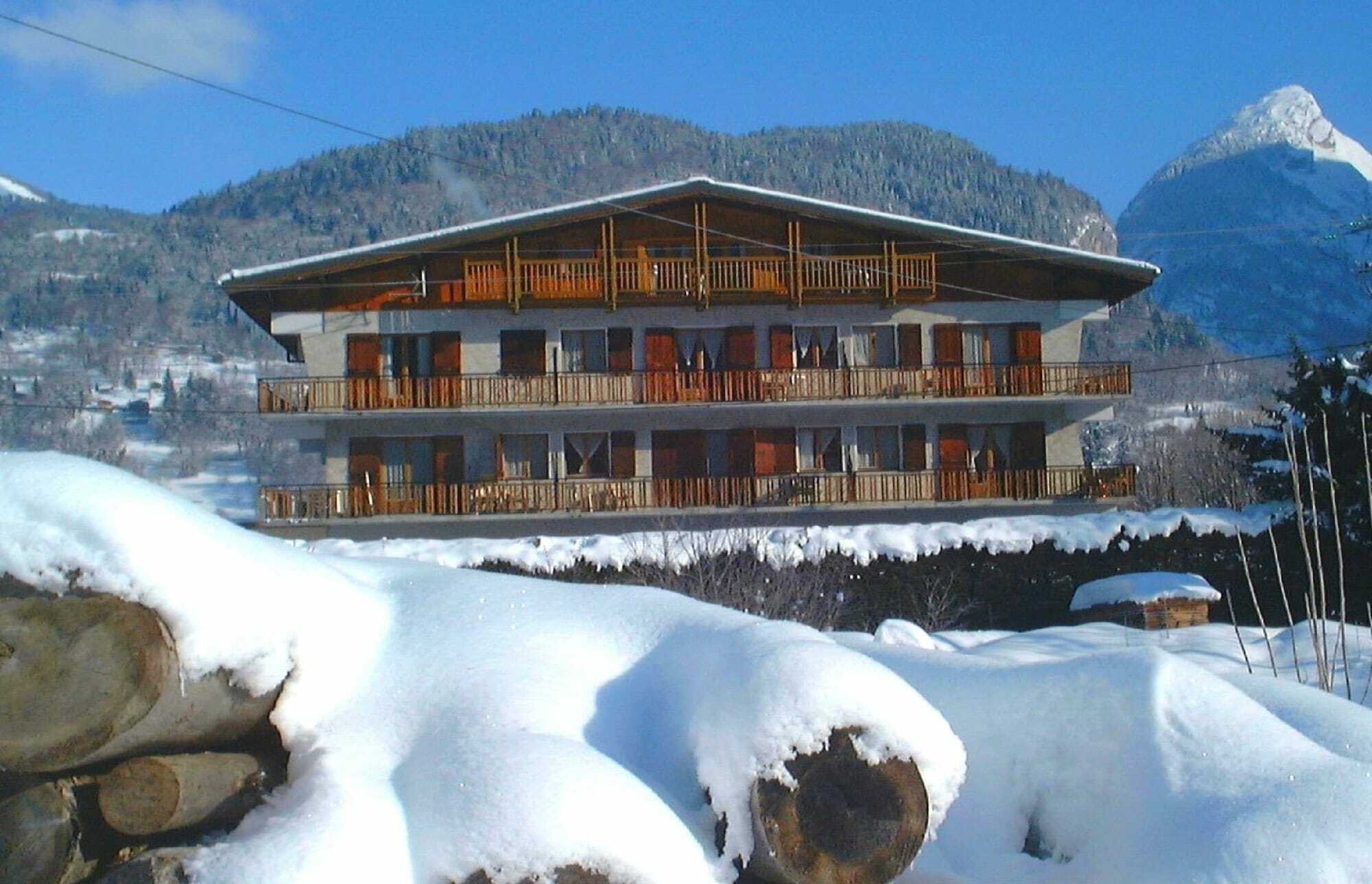 Giffre Et Clesson Aparthotel Samoëns Exteriör bild